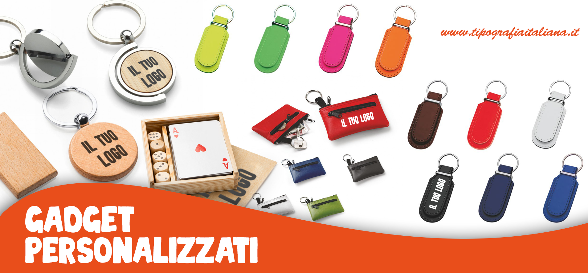 GADGET PERSONALIZZATI TIPOGRAFIA ITALIANA